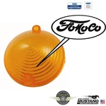 1965-1966 Ford Mustang Park Light Lens Amber Fomoco Stamped C5ZZ-13208. Fixed Price $19.99.
