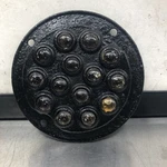 Old King Bee Type Foto Ray Glass Marble Cat Eye Reflector Ratrod Bridge Truck. Fixed Price $30.00.