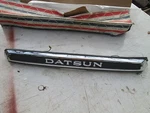 New Trunk Emblem Datsun Iki 6031 Japan License Plate Lights Chrome W/gasket. Fixed Price $169.99.