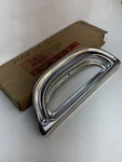 1960 Ford Nos Rear Lamp Door Trim Bezel COAF-13504-G. Fixed Price $65.00.