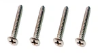 4 Piece Park Light Lens/bezel Screw Set For 1970-1973 Pontiac Firebird Models. Fixed Price $12.98.