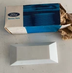 Nos 1971-1973 Ford Mustang Torino Dome Lamp Lens D1AZ-13783-A. Fixed Price $22.00.