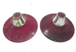 1961 Ford Galaxie Pair Of Red Stop Light Lenses #FRST-61 Used Oem Original. Fixed Price $11.80.