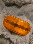1 Do-ray Peterson Clearance Amber Marker Light Lens SAE-PI-69 2" X 4". Fixed Price $15.00.