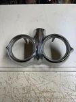 1958 Chevrolet Bel Air Biscayne Impala Parking Light Bezel Assembly 3751048 Rh. Fixed Price $40.00.
