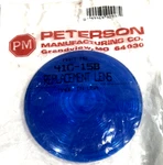 Nos Peterson Blue Lens 410-15B. Fixed Price $14.99.