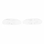 New Pair Of Clear Parking Light Lens With Bowtie Trim Parts Fits Nomad A1027. Fixed Price $77.32.