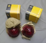 Set Of Nos 1958-59 Porsche 356A Red Taillight Lenses Swf K11442. Fixed Price $400.00.