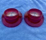 Set Of 2-1964 Chevy Impala Guidex RB64 Backup Lamp Lens Part 5955336 5955337. Fixed Price $20.00.