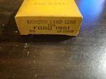 Nors TMC-615 Park Lamp Lens 51 Ford Custom Deluxe Shoebox 1A-13208 (1). Fixed Price $13.00.