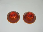 Vintage Bolser Glass Amber Beehive Tail Lamp Lens Turn Signal B-240 Usa Pair. Fixed Price $60.00.