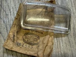 1941 Desoto Custom Deluxe Nos Mopar Glass License Plate Light Lens 902593. Fixed Price $45.00.