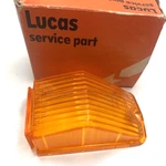 Lucas Brand Amber Turn Signal Lens 54571994. Fixed Price $20.00.