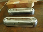 1960 Ford Bumper Guards Nos Pair Lh Rh Rear Starliner Sunliner Galaxie 500. Fixed Price $99.99.