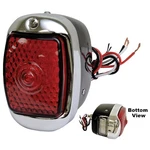 1940 1953 Chevy Pickup Truck Tail Lamp Light 45 Led Red Lens Black Housing Left. Fixed Price $104.95.