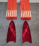 1960 Mercury Monterey Montclair Park Lane Nos Lh+rh Rear Tail Light Lamp Lenses. Fixed Price $179.00.
