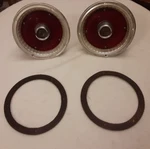 Vintage Ford SAE-TSDB-66FN 1966 1967 Falcon Futura Tail Lights With Back Up Lens. Fixed Price $300.00.