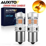 Auxito Amber 1156A BA15S 7506 Led Turn Signal Lights Bulb Error Free Plug Play K. Fixed Price $18.99.