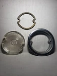 Backup Light Glass Lens & Chrome Bezel 1959 1960 Oldsmobile. Fixed Price $69.00.