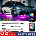 5050 Smd Rgb Led Strip Car Tube Underglow Underbody System Neon Light Kit. Fixed Price $31.34.