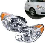 Headlight Set For 2007-2011 Hyundai Accent Driver & Passenger Side W/ Clear Lens. Fixed Price $91.28.