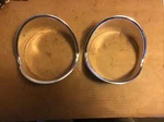 1963 Rambler Headlight Bezels Nos Pair. Fixed Price $89.99.