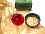 Nos Austin 7 Wolseley Rover Ajs Norton Bsa Lucas AT201 Tail Light Lens And Rim. Fixed Price $60.00.