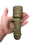 Antique 1907 Adams & Westlake Chicago Brass Kerosene Railroad Lamp / Lantern. Fixed Price $75.00.