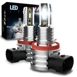 Nuvision H8 Csp Led Headlight Fog Bulbs Conversion Kit High Low Beam White. Fixed Price $14.99.