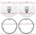 Parking Light Lenses With Gaskets For 1966 Plymouth B-body. Fixed Price $123.88.