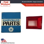 1968 Plymouth Valiant Right Passenger Side Back Up Lamp Light Lens 2809112 Nos. Fixed Price $54.00.