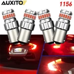 4PCS Auxito 1156 Red Led Brake Tail Light Bulbs Stop Lamp BA15S 7506 7511 7527. Fixed Price $23.74.