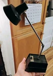 Vintage Mobilite Desk Lamp No. 26 Adjustable Black Light Mcm Works!. Fixed Price $26.99.