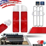 Pair Tail Light Lamp & Reverse Lenses For 1967-72 Chevy / Gmc Pickup Truck. Fixed Price $23.49.