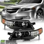 For 2004-2008 Acura Tl Type-s Hid/xenon Projector Headlights Headlamps Pair Set. Fixed Price $255.99.