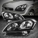 For 12-13 Soul Oe Style Black Housing Amber Corner Headlight Lamps Assembly. Fixed Price $313.88.