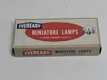 Vintage Eveready Miniature Lamps 10 Bulbs Original Box No. PR-2 Untested. Fixed Price $12.00.
