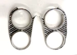 1959 Lincoln Premier Capri Used Chrome Headlamp Headlight Door Bezels. Fixed Price $140.00.