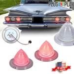 For 1960 1961 Chevy Impala Bel Air Nomad Led Red Tail Brake Light Clear Lens 2PC. Fixed Price $44.99.