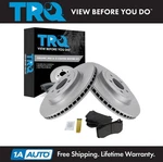 Trq Front Brake Pad & Rotor Kit Ceramic Premium G-coated Fits Chrysler Dodge. Fixed Price $170.00.