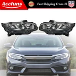 Front For Honda Civic 2016-2020 Halogen Projector Headlights Headlamp Right&left. Fixed Price $85.61.