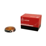 Lucas L563 Front Indicator Lens Chrome Rim Assy Amber 5322. Fixed Price $114.36.
