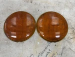 Pair Vintage LS385 Amber Fog Lamp Driving Kd Light Glass Lens Truck. Fixed Price $50.00.