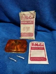 Nos 1963-1965 Fairlane Ranchero Falcon Parking Lamp Lens W/att. C3DZ-13208-A Dp. Fixed Price $34.97.
