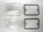 1962 1963 1964 1965 Ford Falcon Clear Park Light Lens Pair New *. Fixed Price $23.05.