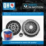Clutch Kit 3PC (cover+plate+releaser) QKT678AF Quinton Hazell 88VX7L596BA New. Fixed Price $99.74.
