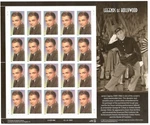 # 3329 Full Pane Cent Legends Of Hollywood Issue, James Cagney. Fixed Price $7.49.
