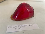 Kd Lamp Vintage Red Glass Lens 1960 Cab Marker Rat Rod. Fixed Price $24.99.