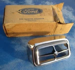 74-75 Ford Maverick Grabber Rh Parking Light Bezel Nos D5DZ-13212-A. Fixed Price $135.00.