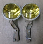 1930'S 1940'S Dietz Model 909 Fog Light Pair Original Patina Commercial Truck. Fixed Price $99.00.